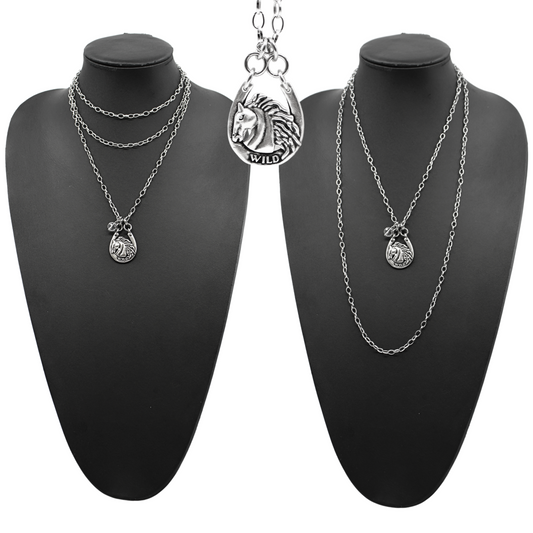 Wild & Free Horse Original Lite Necklace