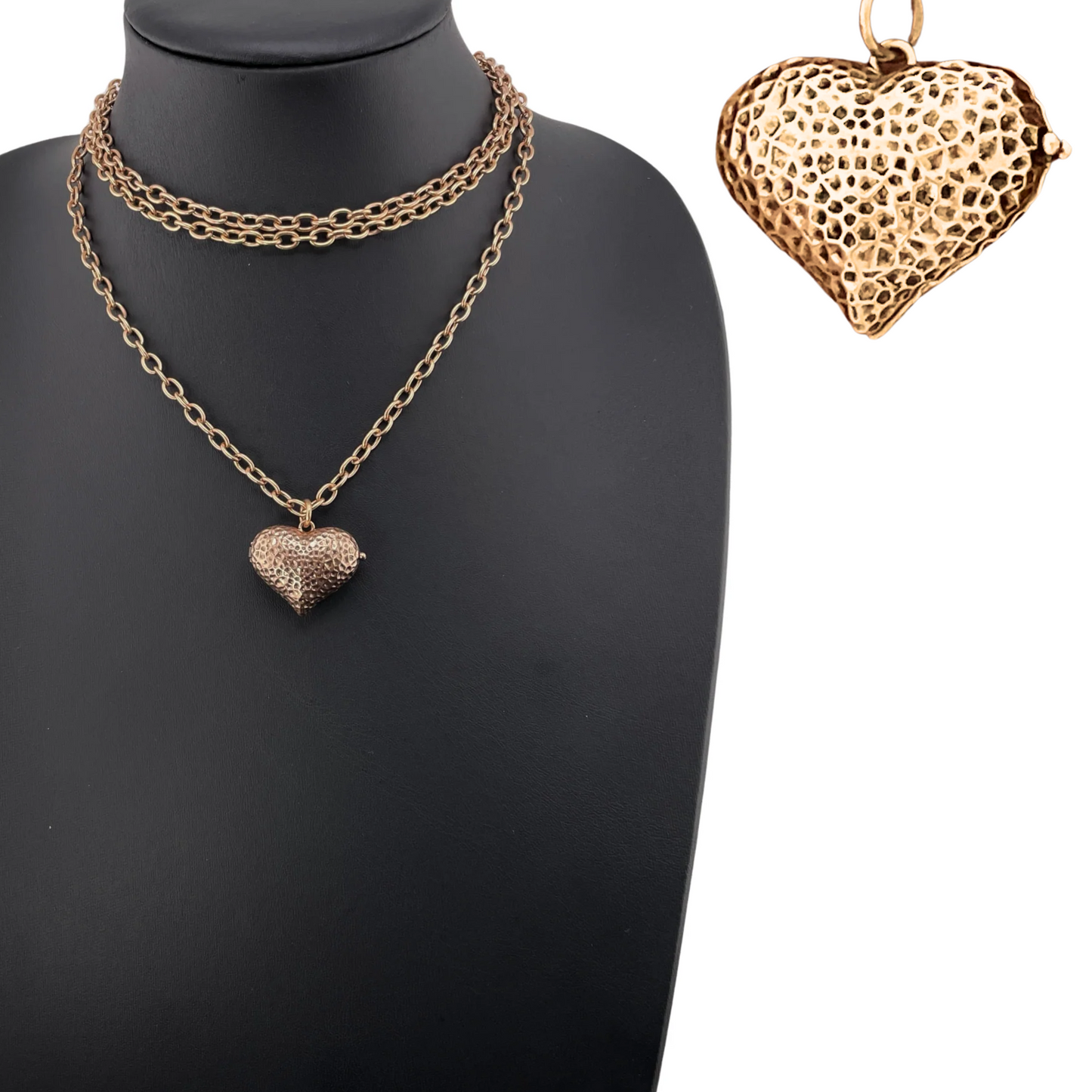 Follow Your Heart Heart Locket Essential Necklace