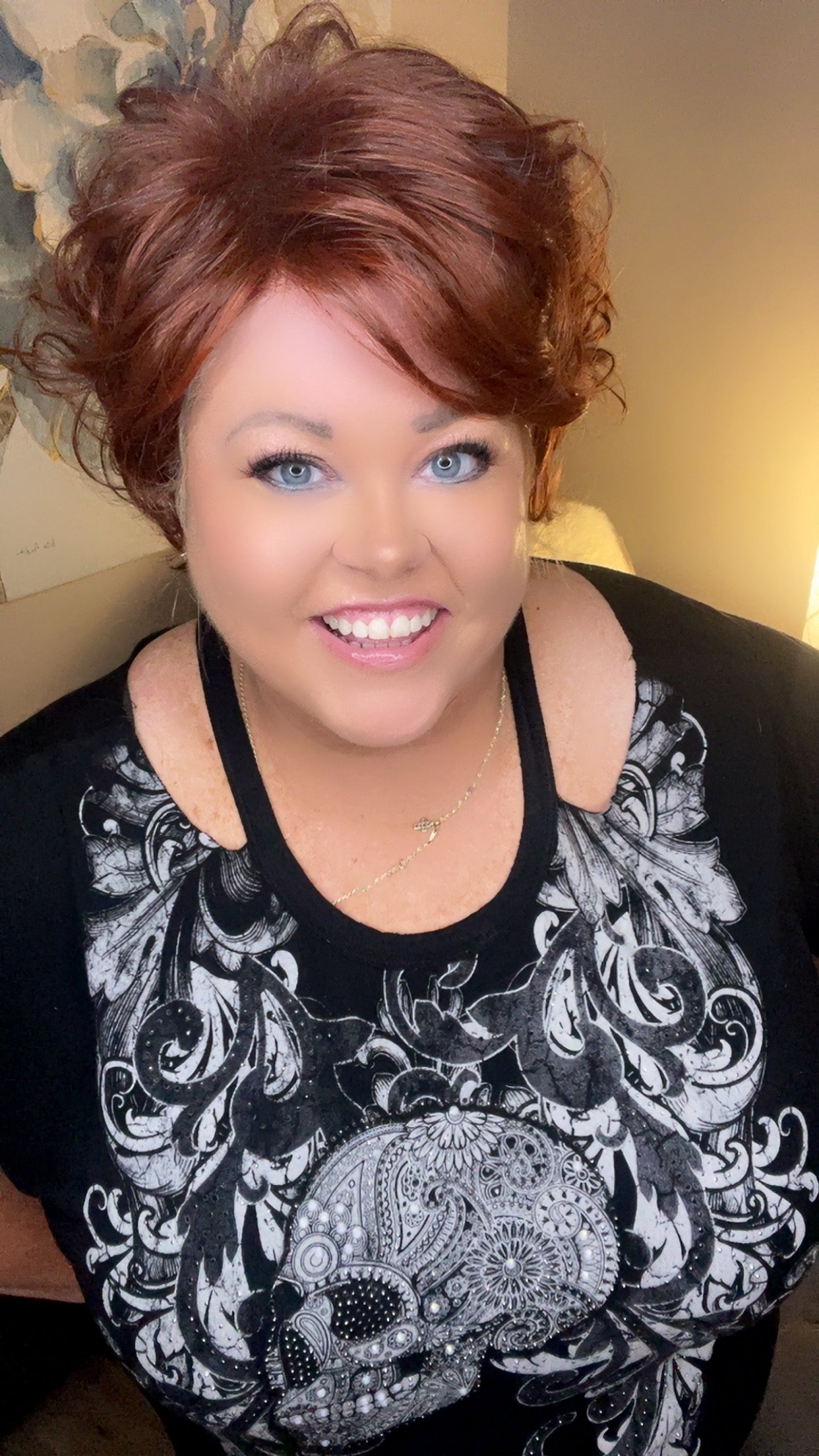 JOLENE CAYENNE RED HS Premium Luxury Wig *Sample A NOT RETURNABLE* NV1