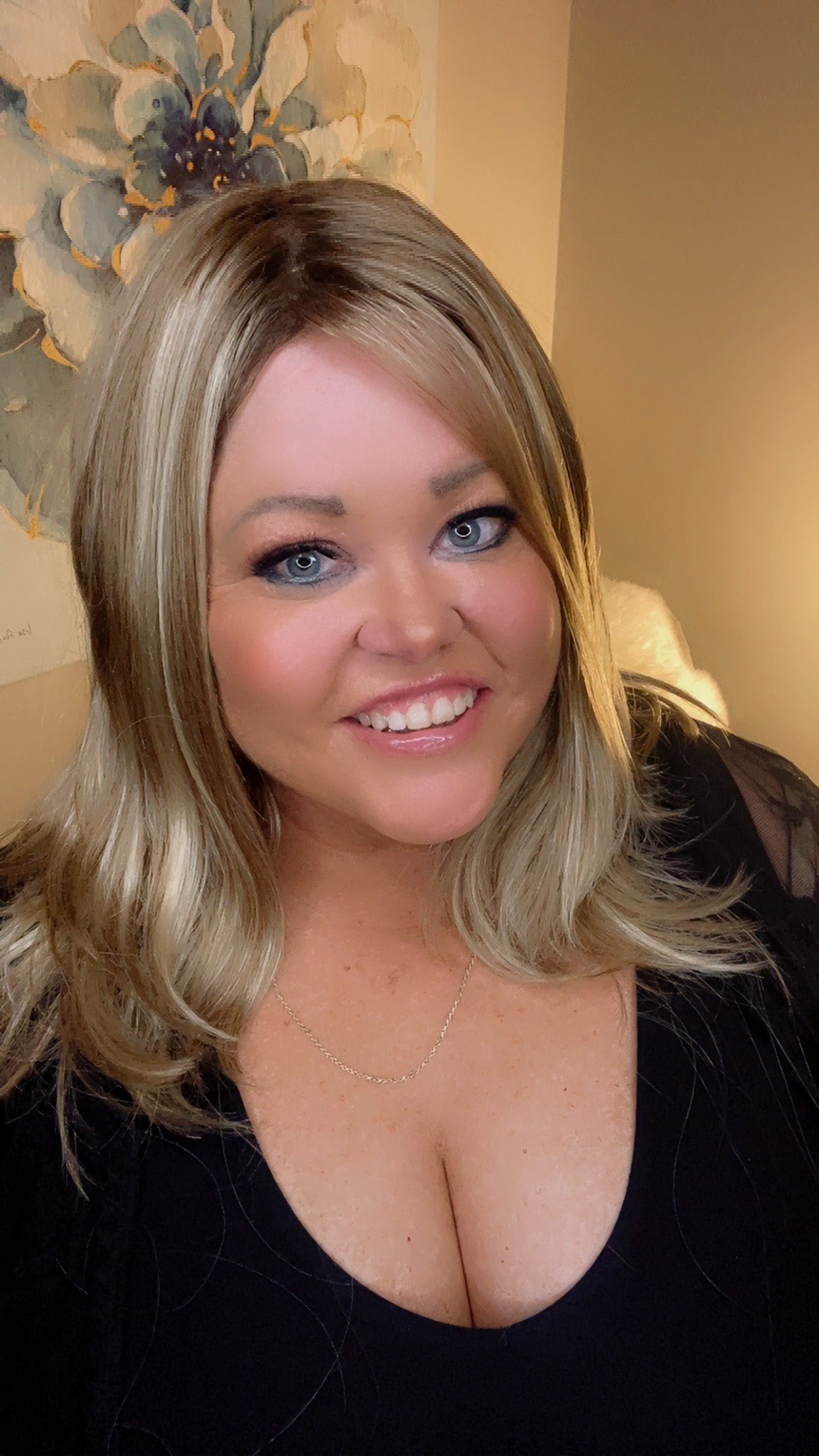 Demi Chiffon Candy  NHS Premium Luxury Wig *Sample A NOT RETURNABLE* NV1