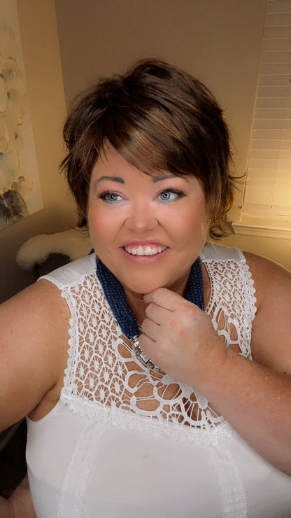 LOUISE SEPIA NHS Premium Luxury Wig *Sample A NOT RETURNABLE* NV1