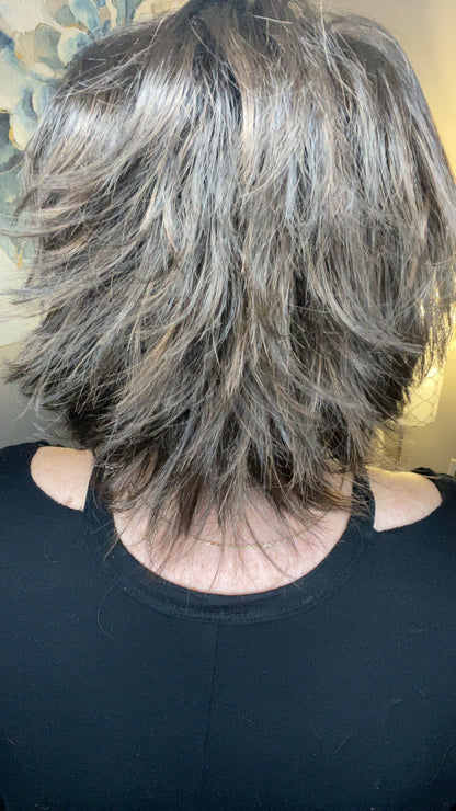 CHERYL WALNUT BROWN NHS Premium Luxury Wig *Sample A NOT RETURNABLE* NV1