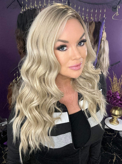 Rachel Non-Rooted Smoking Hot Blonde HS NWT Standard Luxury Wig VA1-AC1