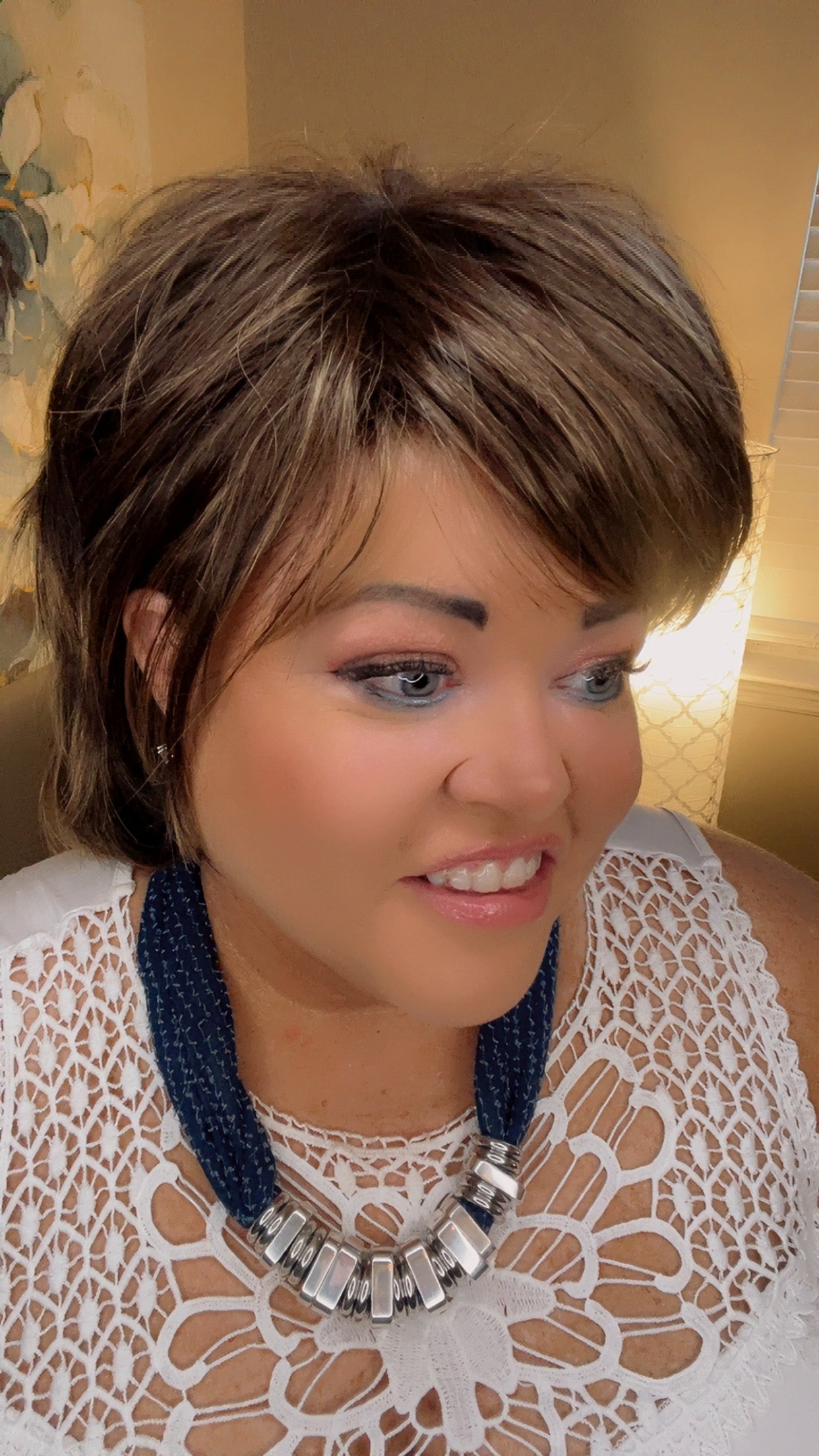 SHANNON HONEY BEAN NHS Premium Luxury Wig *Sample A NOT RETURNABLE* NV1