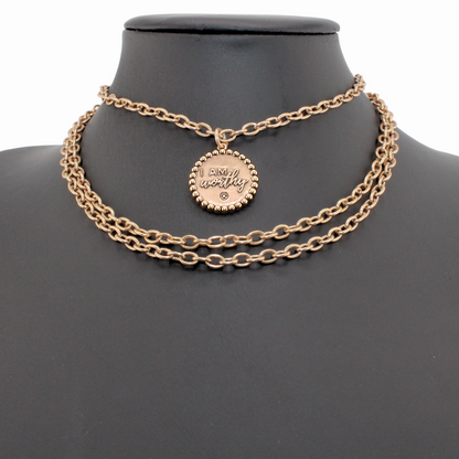 I Am Worthy Sun Essential Necklace