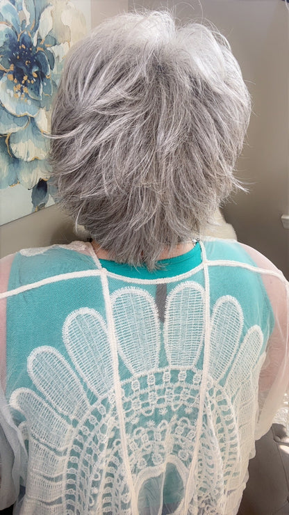 EDEN GRADIENT GREY HS Luxury Wig *Sample A NOT RETURNABLE*