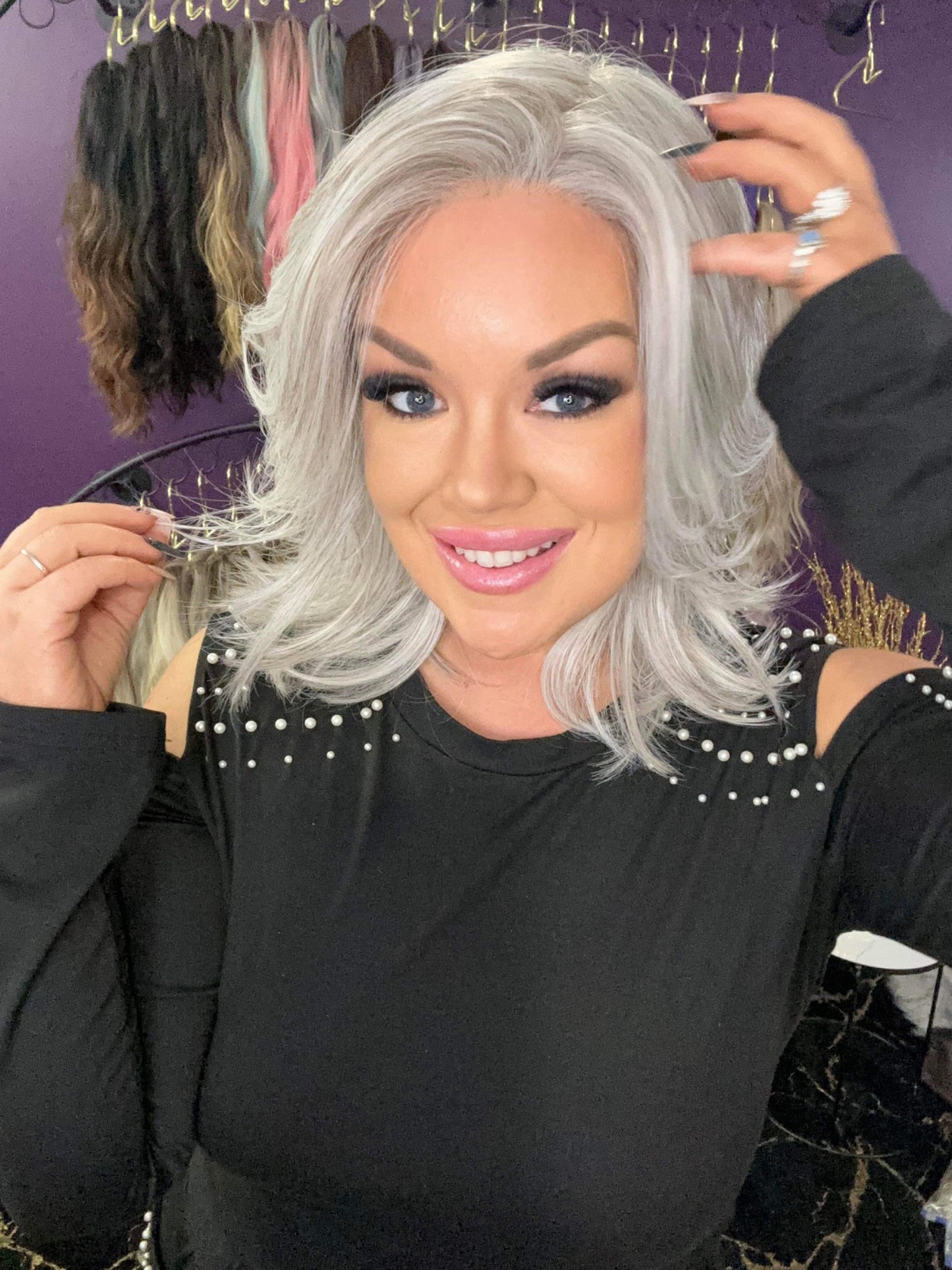 Gianna Sterling Silver HS Comfort Luxury Wig LW3 AC1