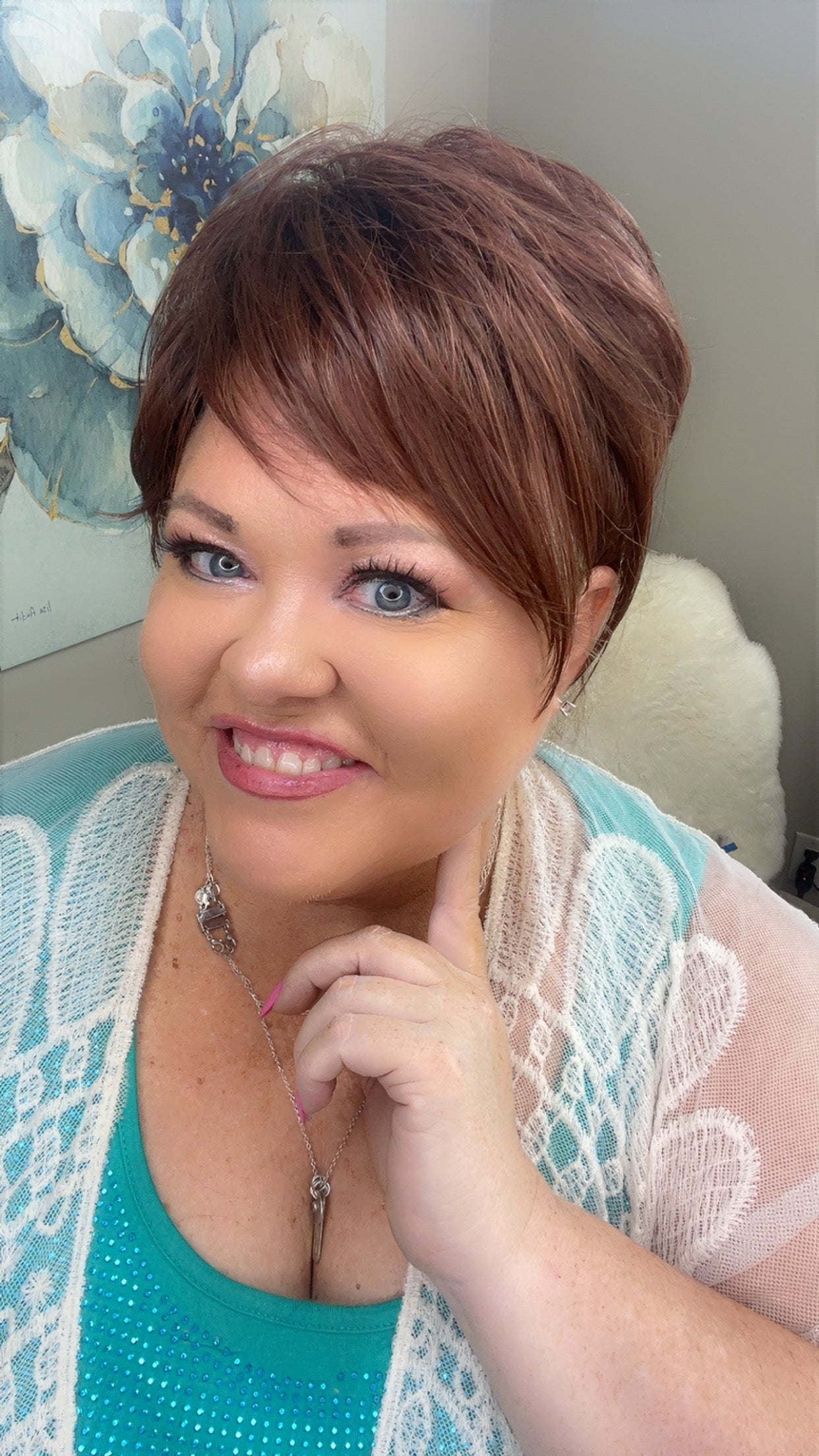 EDEN RED AUBURN HS Luxury Wig *Sample A NOT RETURNABLE*