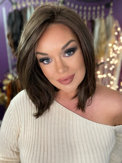 PHOEBE MEDIUM BROWN HS Luxury Wig *Sample A NOT RETURNABLE*