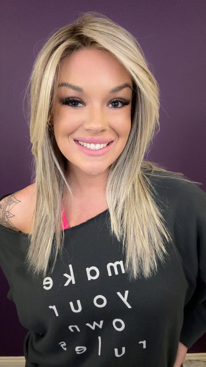 BLAKE ICED AMERICANO BLONDE HS HT DIAMOND LUX WIG *SAMPLE A* NOT RETURNABLE NV1