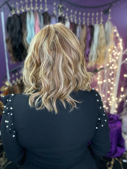 BILLIE BUTTERSCOTCH BLONDE HS HT PLATINUM LUXURY WIG *SAMPLE A NOT RETURNABLE*