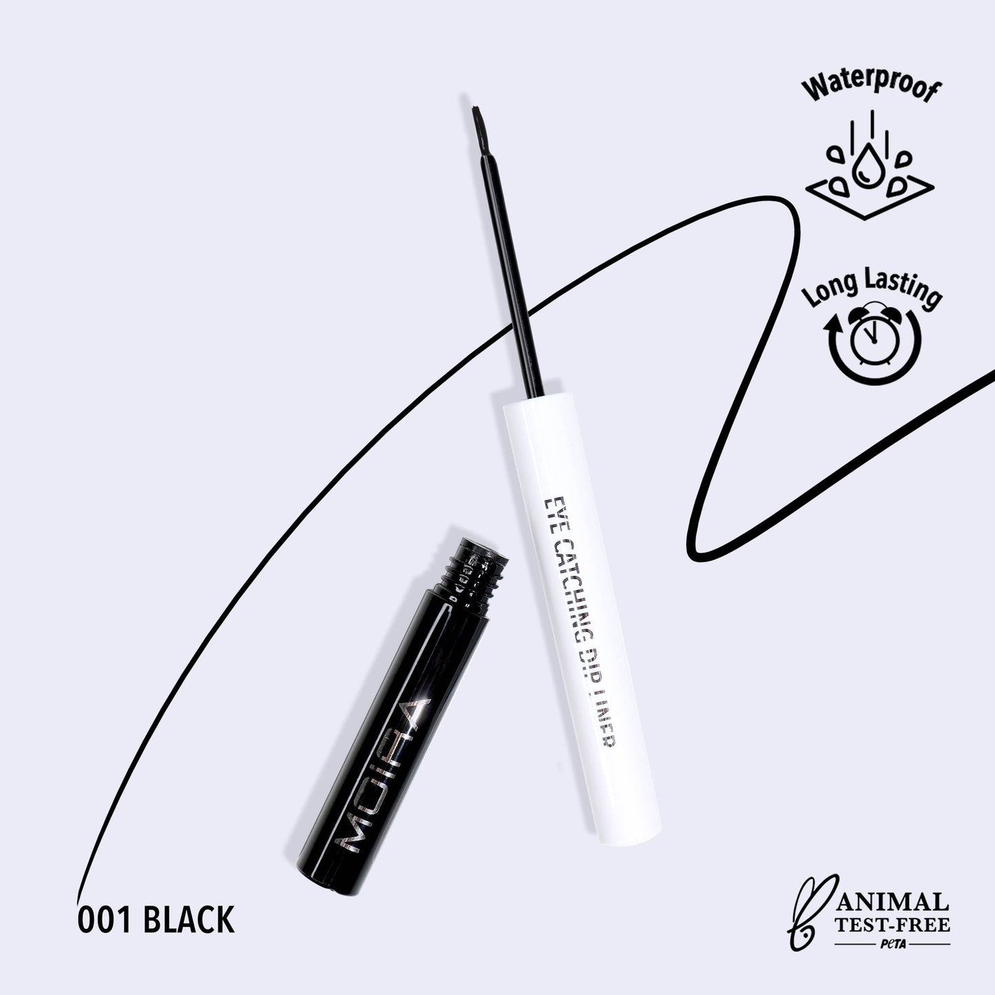 Eye Catching Dip Liner (001, Black) S201 LW3