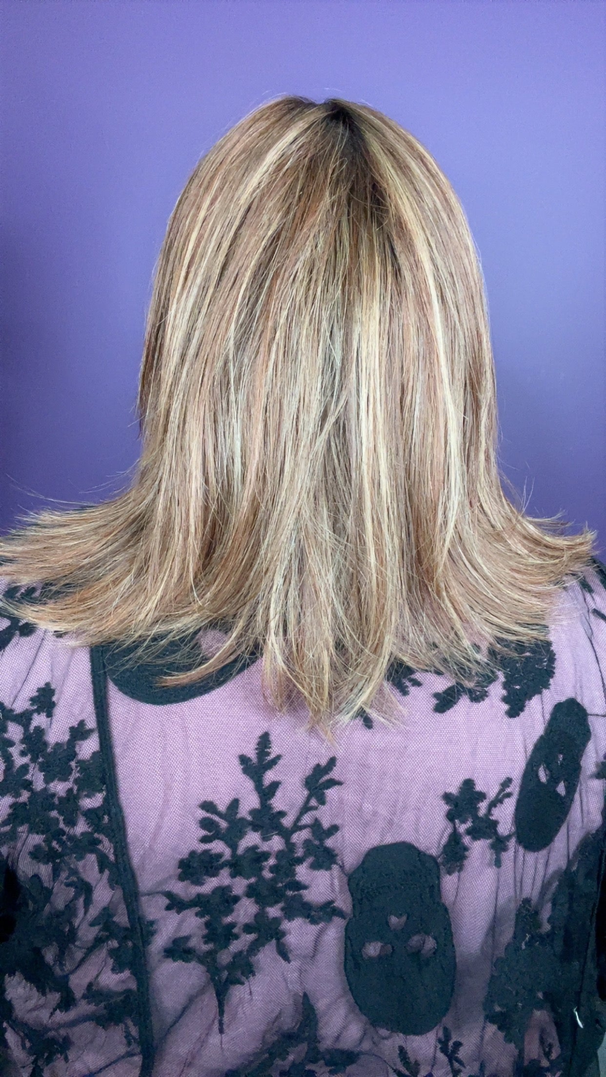 Paloma Human Hair 16" Hand-Tied Strawberry Blonde Blend