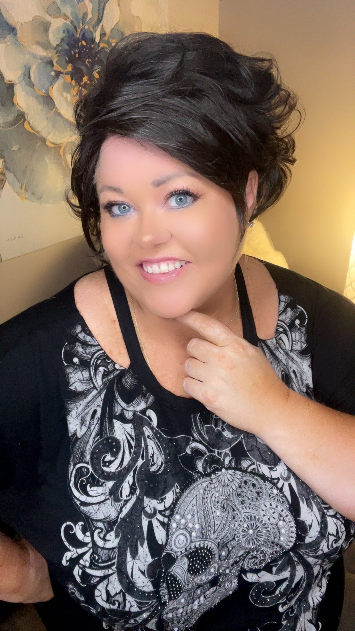 Jolene Dark Chocolate HS Premium Luxury Wig  LW3