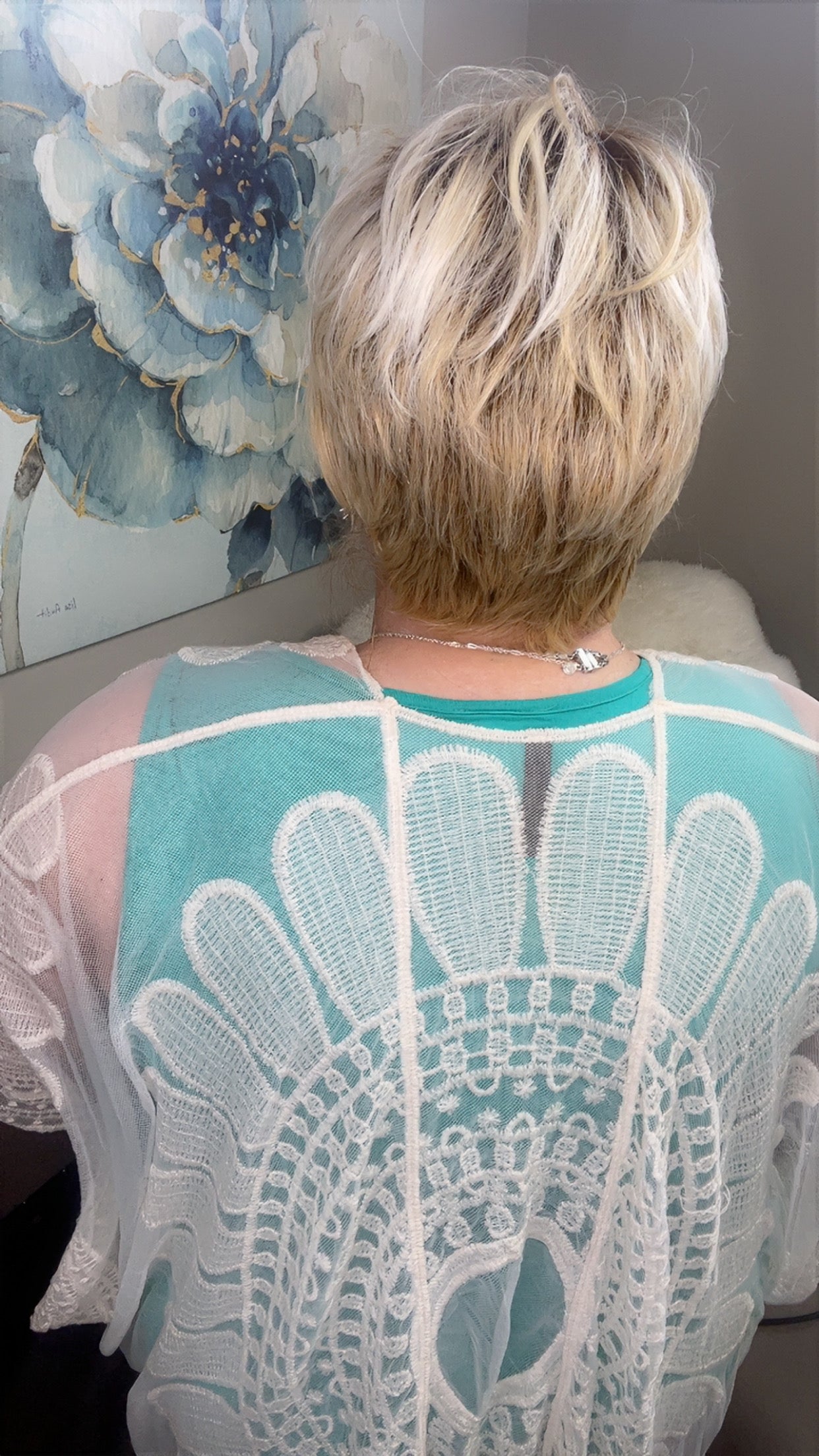 Alice – Luxury Wig by Chic Lifestyle Shown in California Blonde.