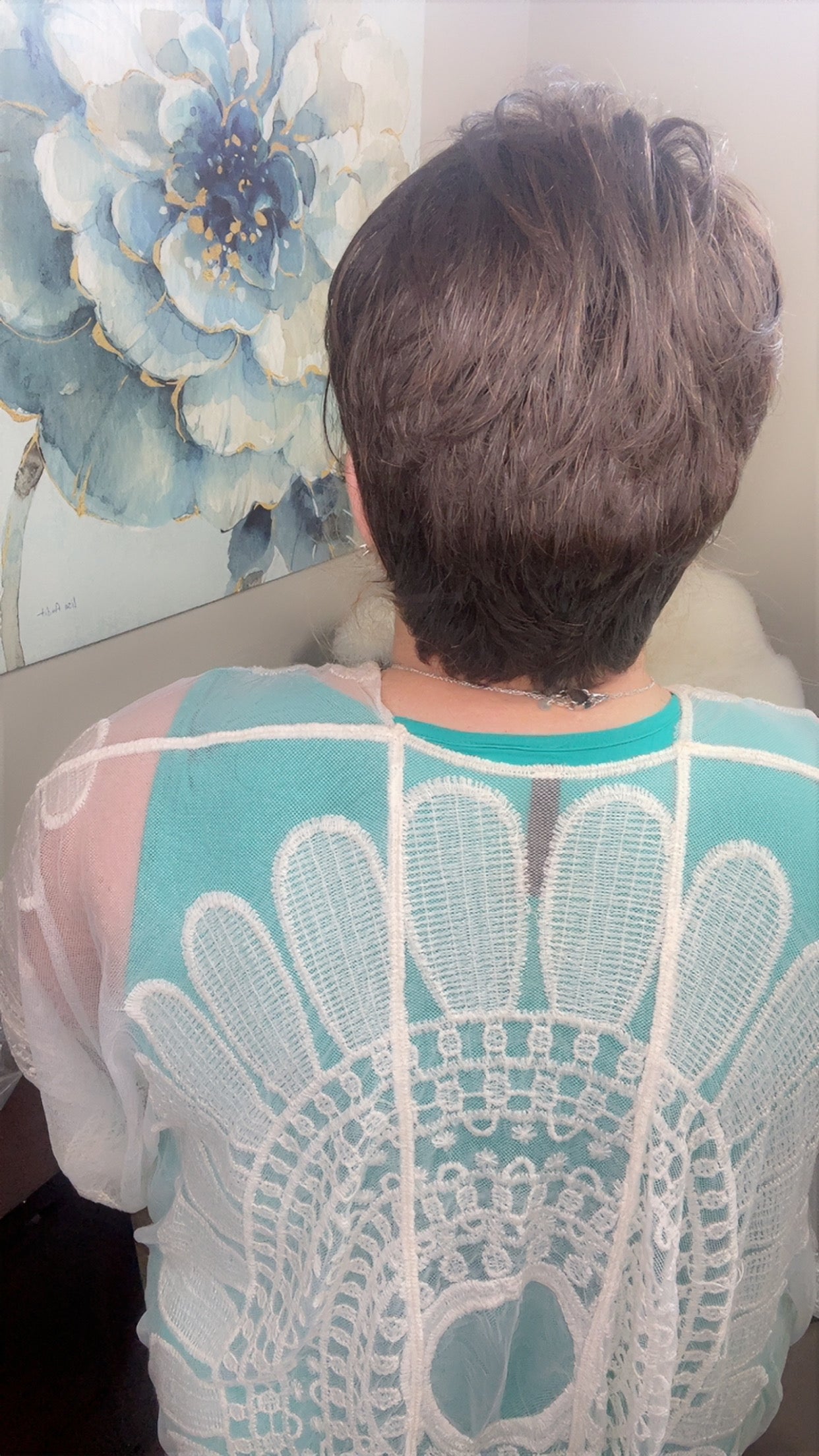 Alice – Luxury Wig by Chic Lifestyle Shown in Espresso Brown.