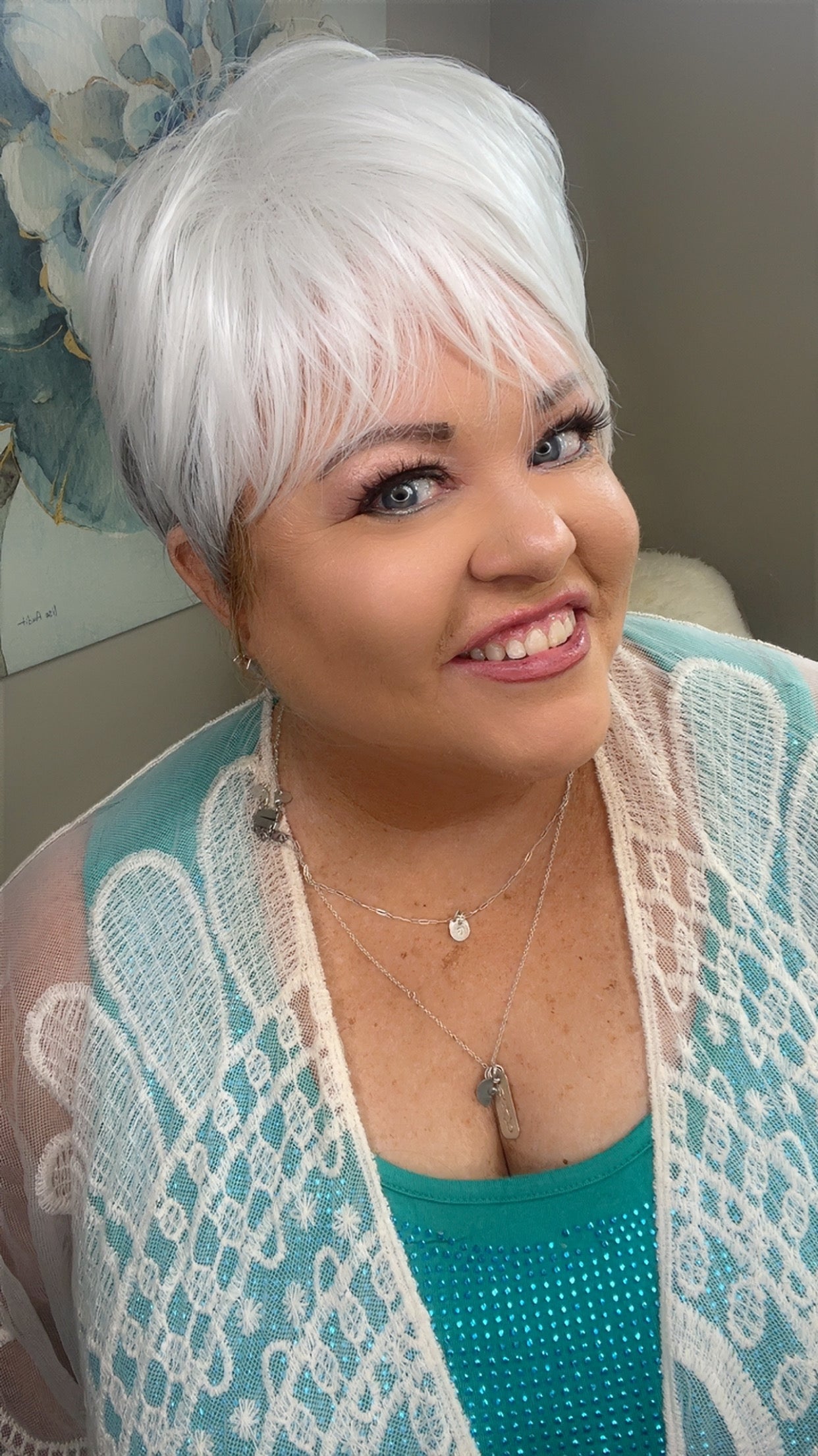 Alice – Luxury Wig by Chic Lifestyle Shown in Snow Queen.