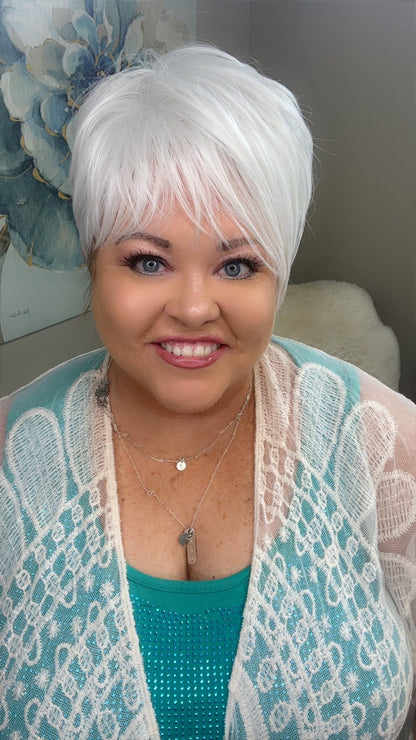 Alice – Luxury Wig by Chic Lifestyle Shown in Snow Queen.