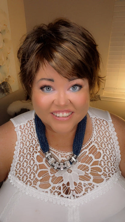 LOUISE SEPIA NHS Premium Luxury Wig *Sample A NOT RETURNABLE* NV1