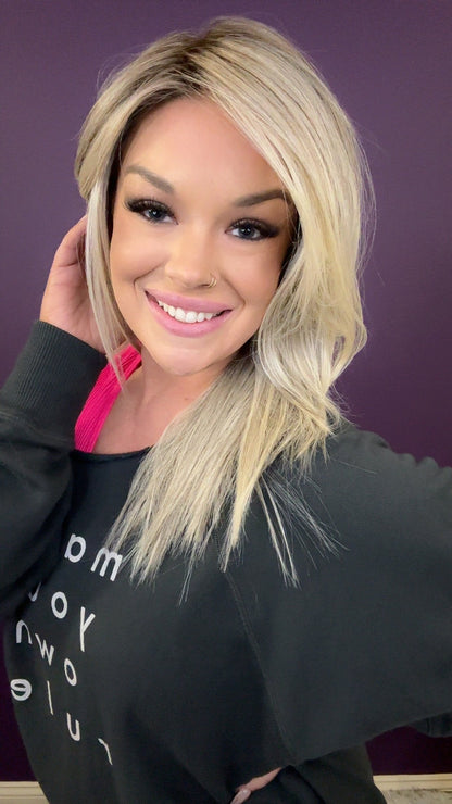 BLAKE ICED AMERICANO BLONDE HS HT DIAMOND LUX WIG *SAMPLE A* NOT RETURNABLE NV1