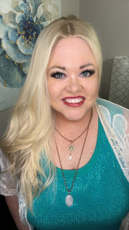 CARIE HUMAN HAIR WIG 28"WITH MEDICAL CAP