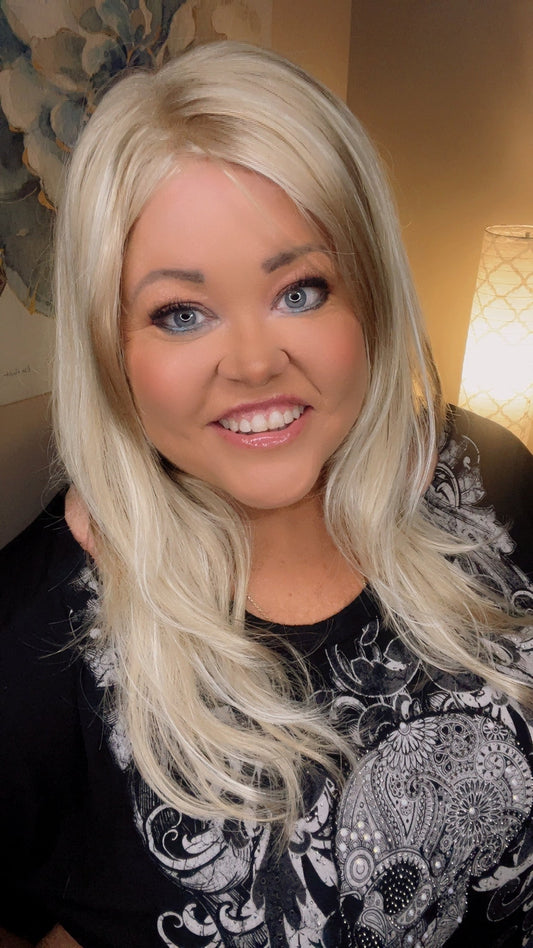 BLAZE PRINCESS IVORY NHS Premium Luxury Wig *Sample A NOT RETURNABLE* NV1