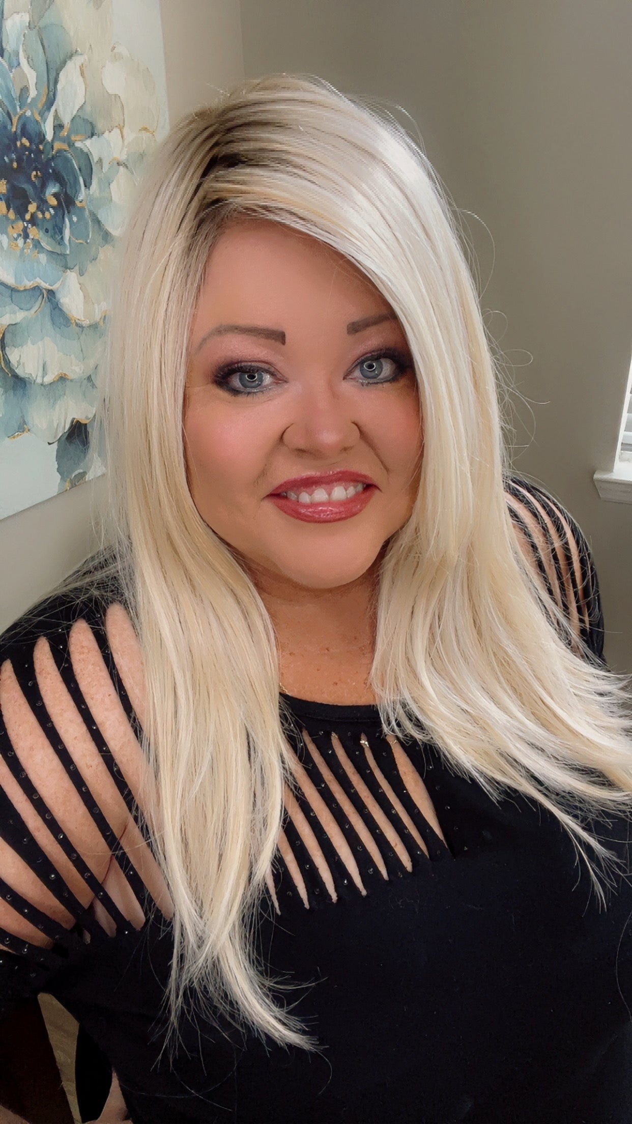 BRIDGETTE 25 – Luxury Wig by Chic Lifestyle Shown in California Blonde.