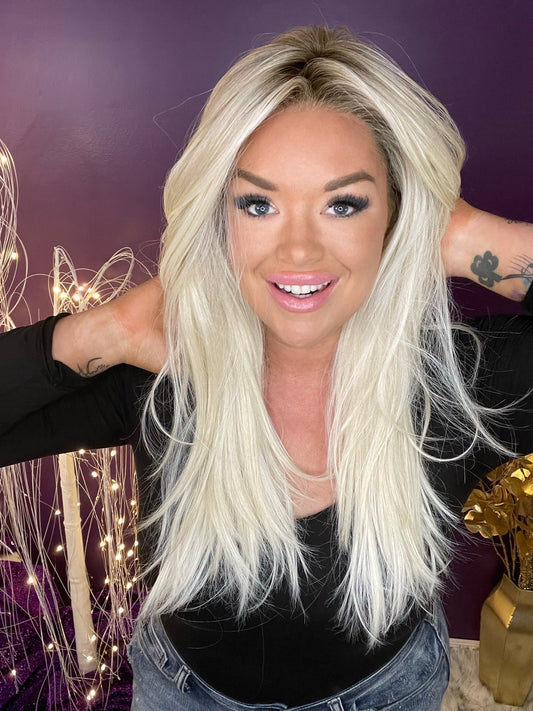 Bridgette 25 Platinum Princess HS Premium Luxury Wig NWT LW3-AC1