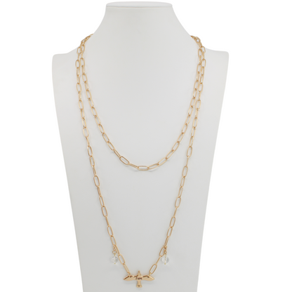 I Am Bird Long Chain Necklace