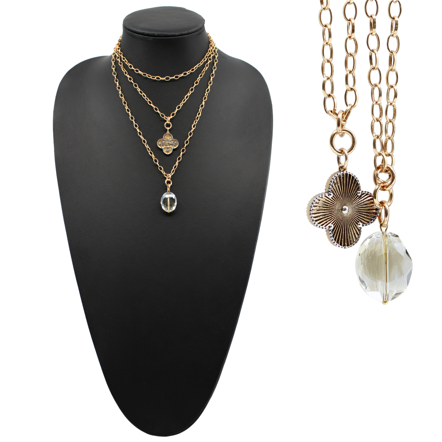 All is Well Clover Original Lite Necklace