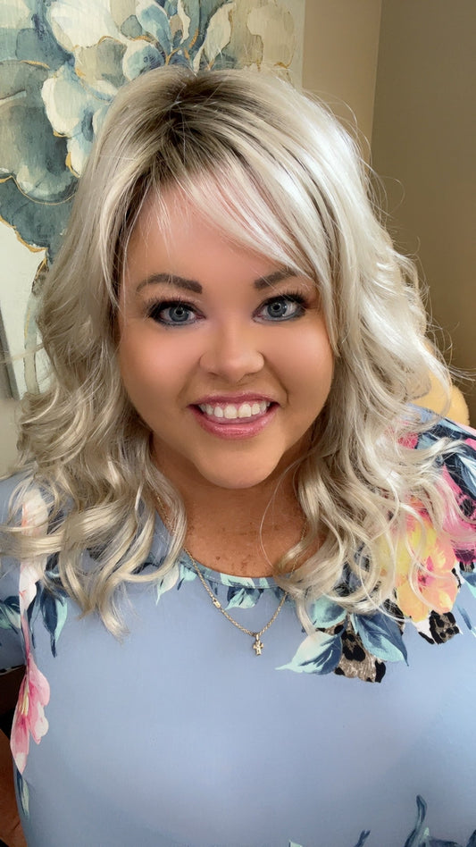 ROMY HONEY CREAM BELLINI NHS SIG SIPS LUXURY WIG *SAMPLE A*