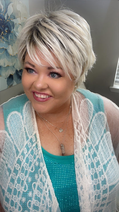 EDEN PLATINUM PRINCESS HS Luxury Wig *Sample A NOT RETURNABLE*