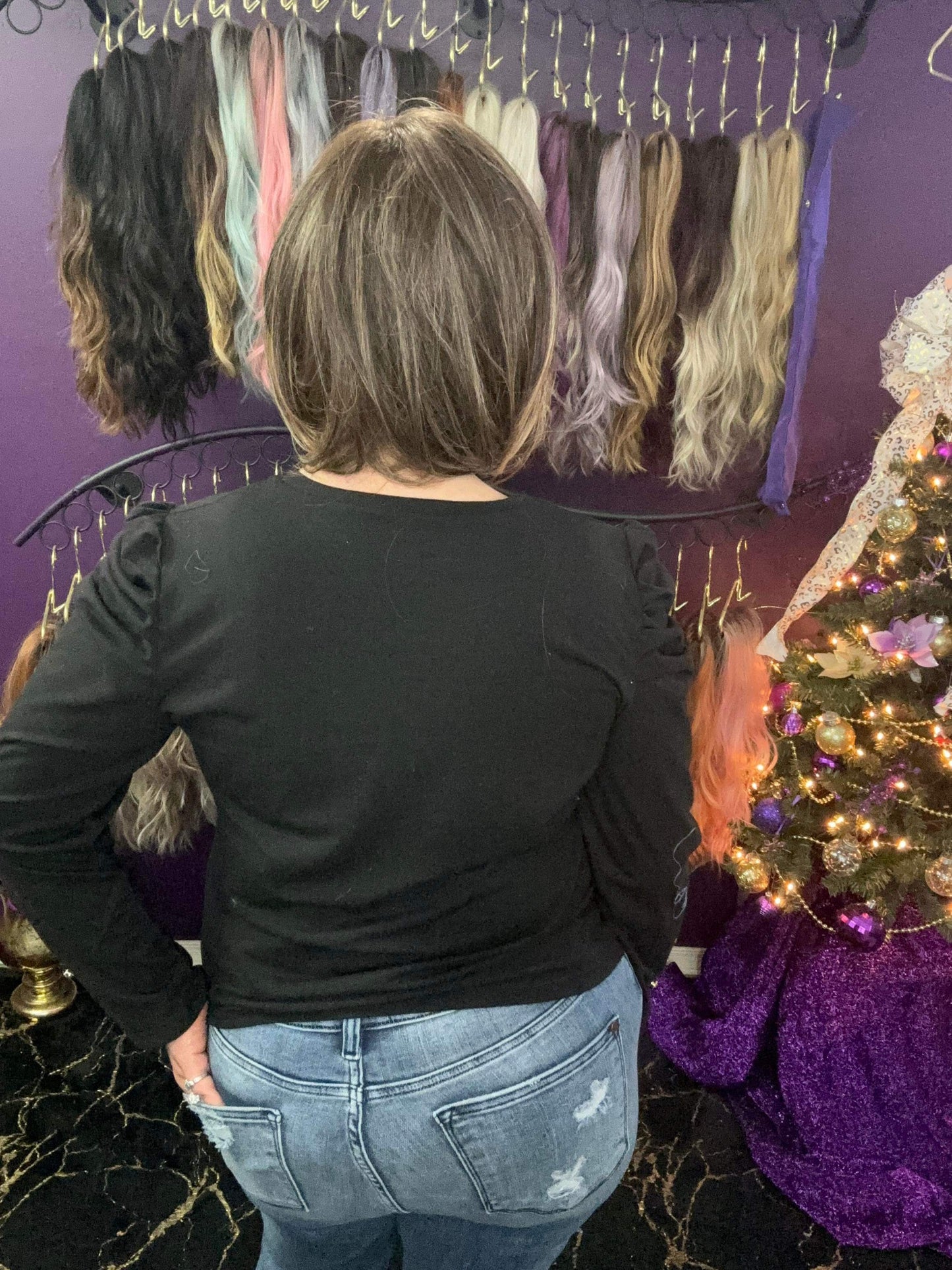 Amelia Chocolate Truffle HS Comfort Luxury Wig  *Sample A NOT RETURNABLE* NV1