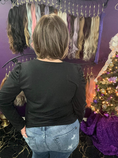 Amelia Chocolate Truffle HS Comfort Luxury Wig  *Sample A NOT RETURNABLE* NV1