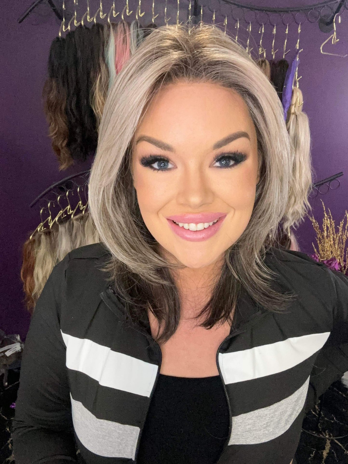 Nicola Silver Fox HS Premium NWT Luxury Wig LW3-AC1