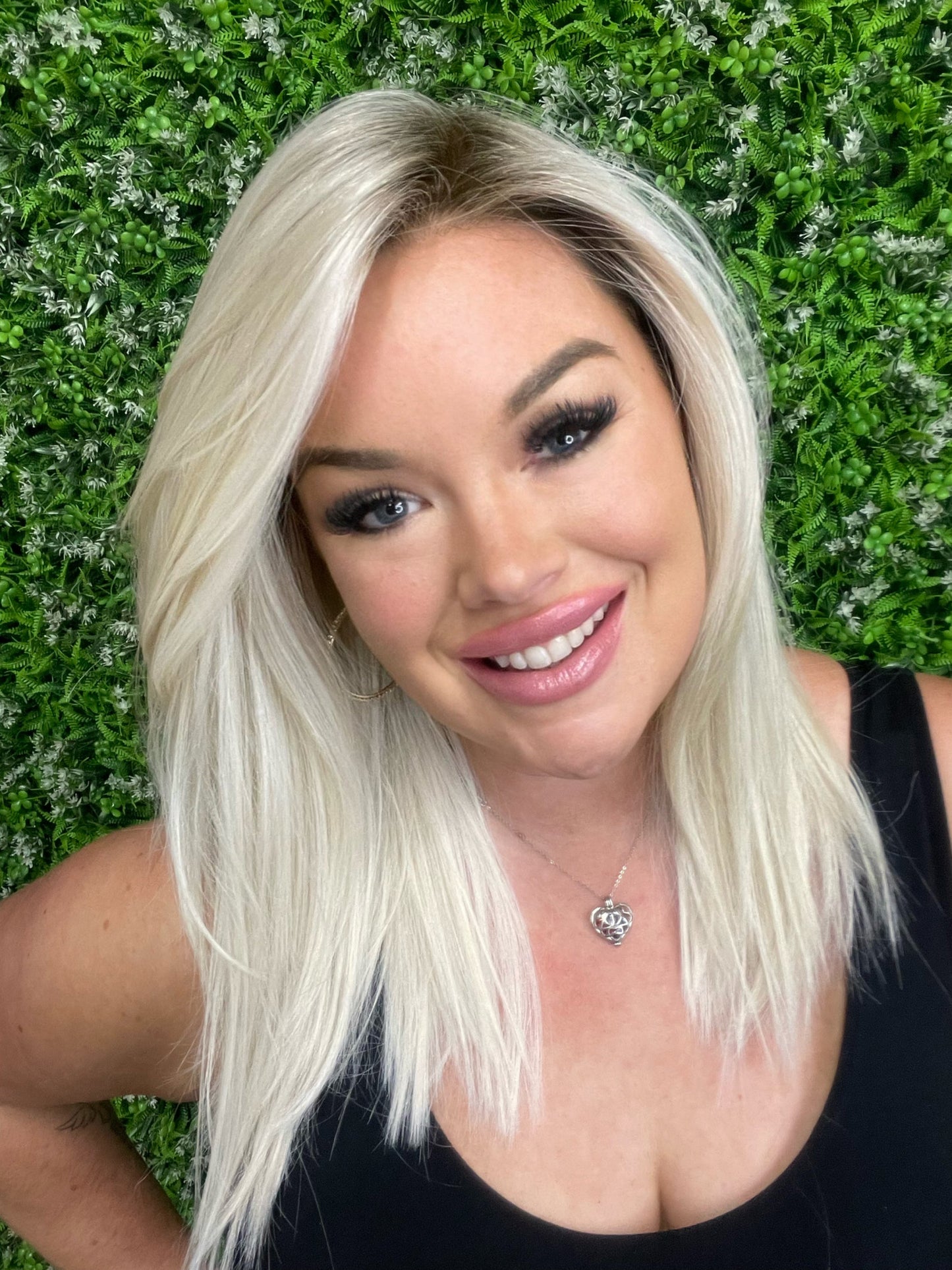 CIRI – Luxury Wig by Chic Lifestyle Shown in Platinum Princess.