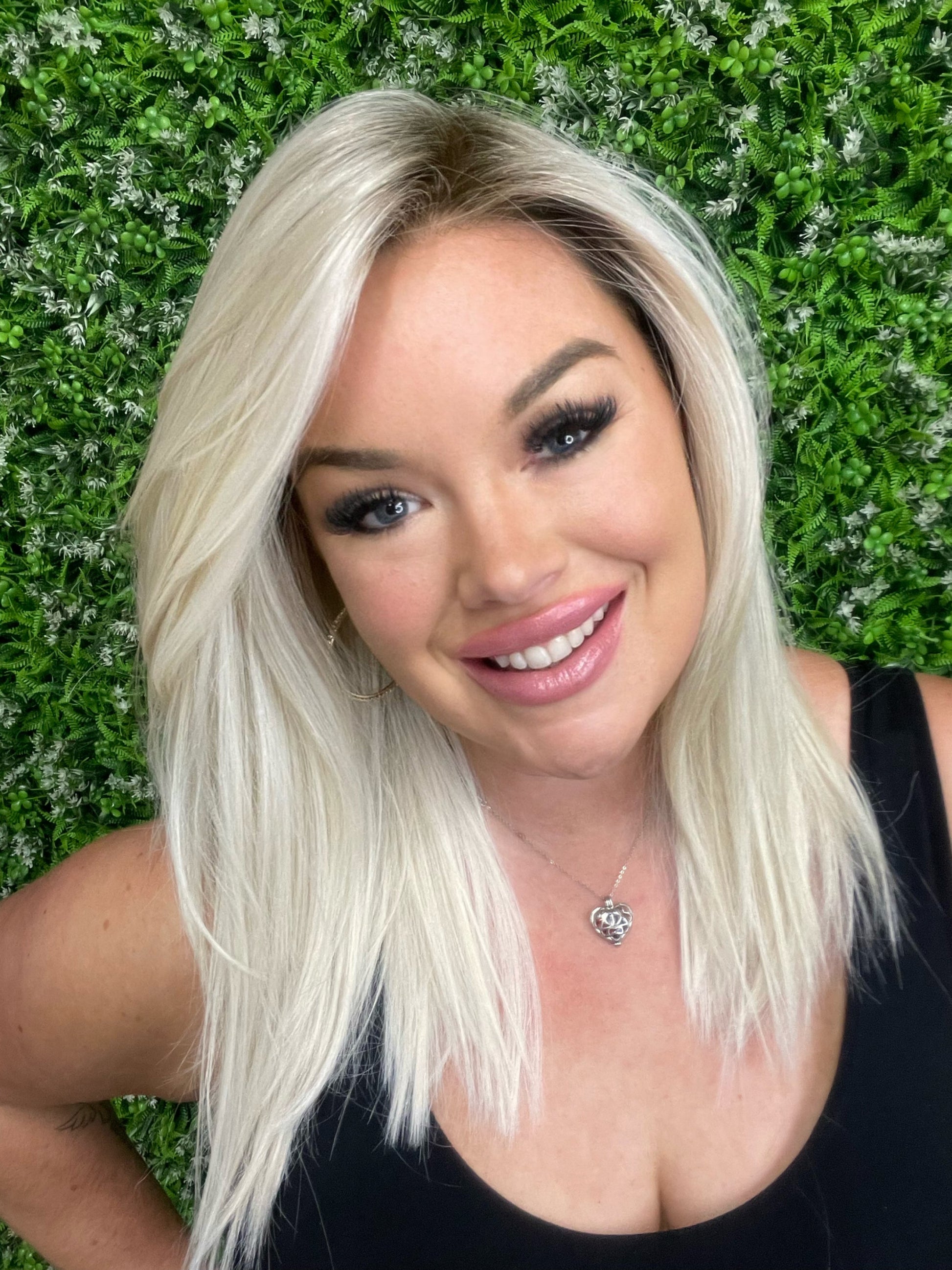 CIRI – Luxury Wig by Chic Lifestyle Shown in Platinum Princess.