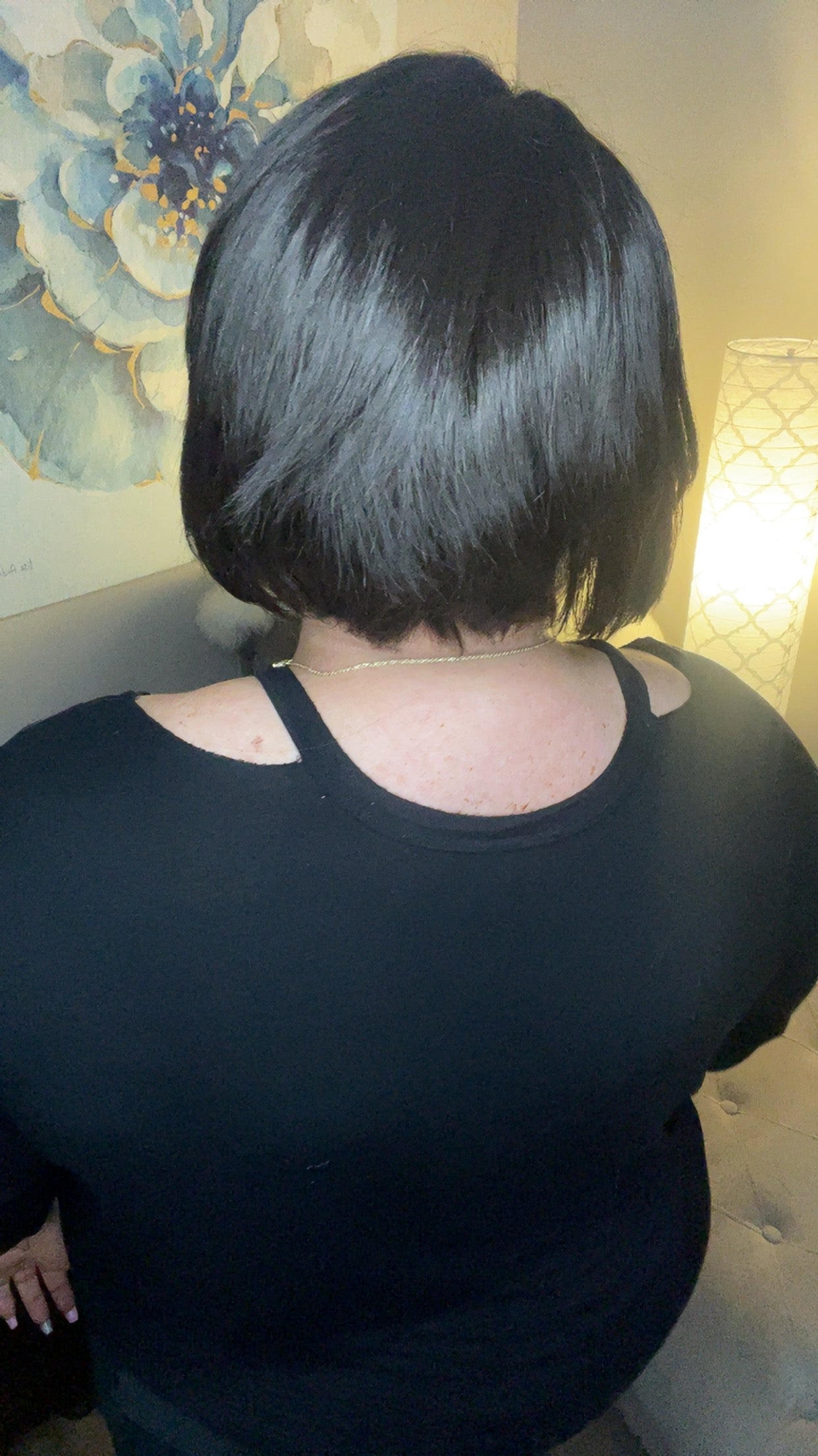 CLARISSA – Luxury Wig by Chic Lifestyle Shown in Cocoa Bean.