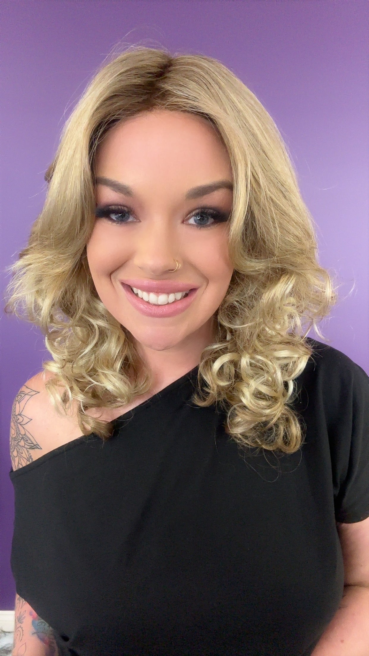 Candy Chiffon Candy  NHS Premium Luxury Wig *Sample A NOT RETURNABLE* NV1