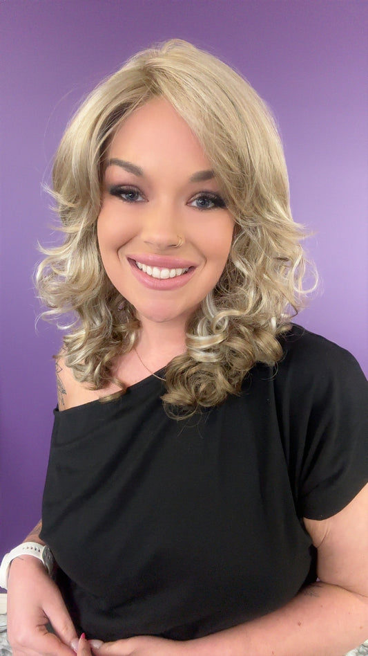 CANDY FROSTY BLONDE NHS Premium Luxury Wig *Sample A NOT RETURNABLE* NV1