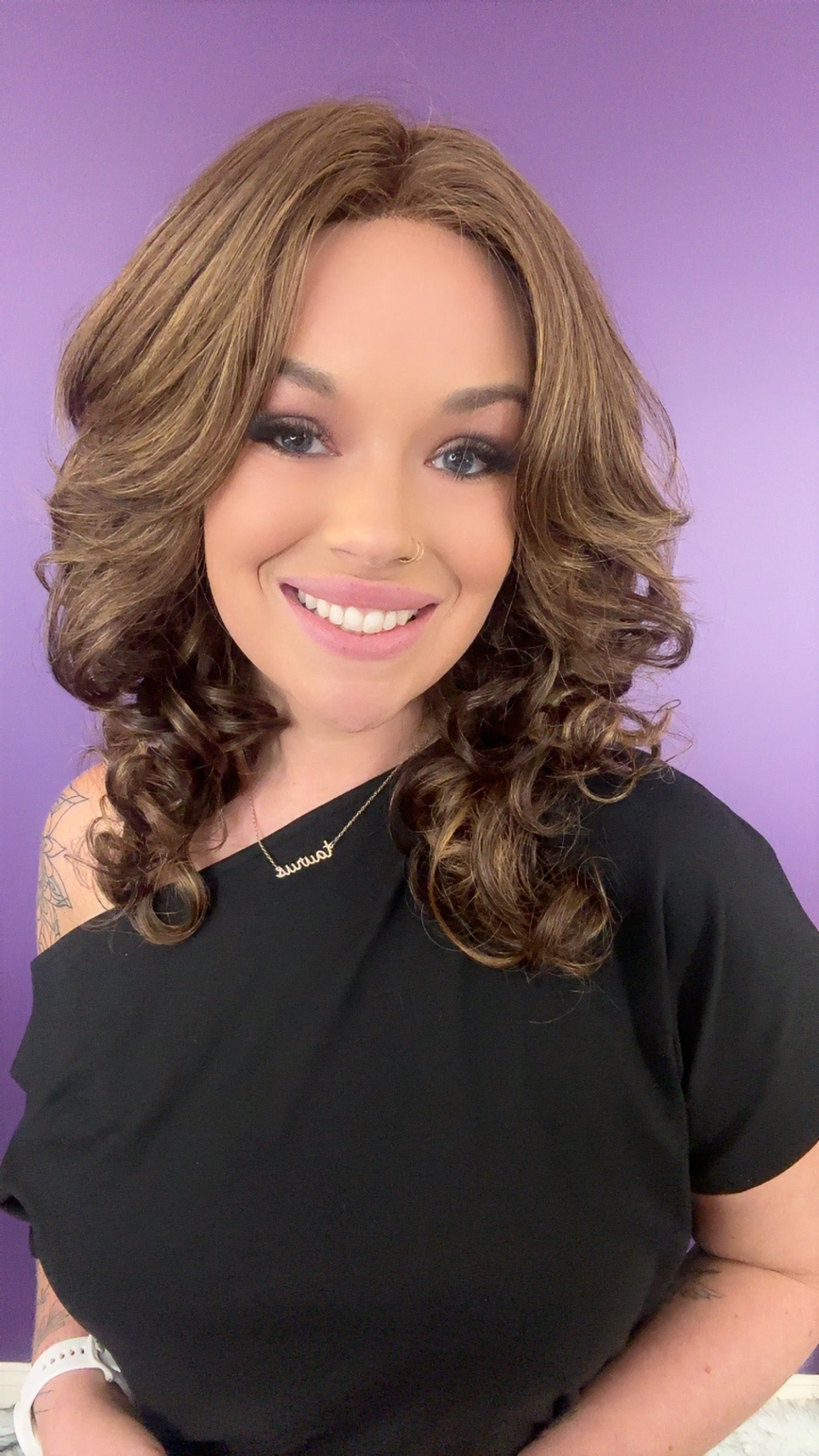 CANDY HONEY BEAN NHS Premium Luxury Wig *Sample A NOT RETURNABLE* NV1