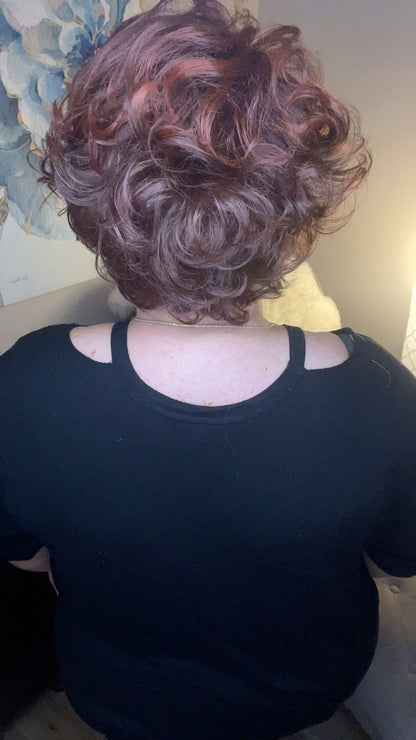 JOLENE CAYENNE RED HS Premium Luxury Wig *Sample A NOT RETURNABLE* NV1