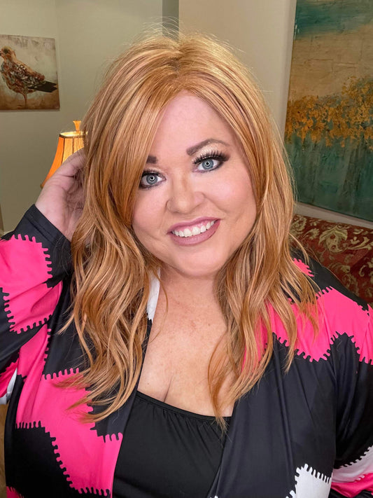 River Strawberry Blonde HS Comfort Luxury Wig LW3