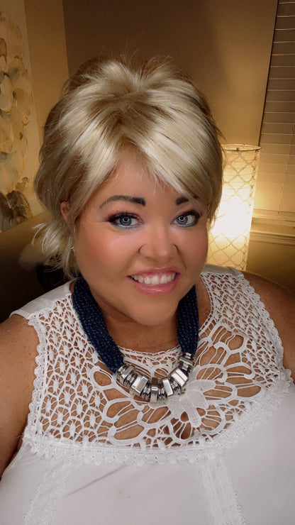 LOUISE PRINCESS IVORY NHS Premium Luxury Wig *Sample A NOT RETURNABLE* NV1