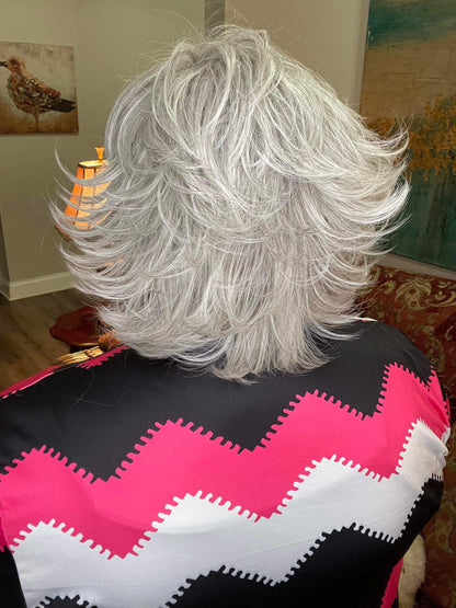 Arrow Sterling Silver HS Comfort Luxury Wig  *Sample A NOT RETURNABLE* NV1