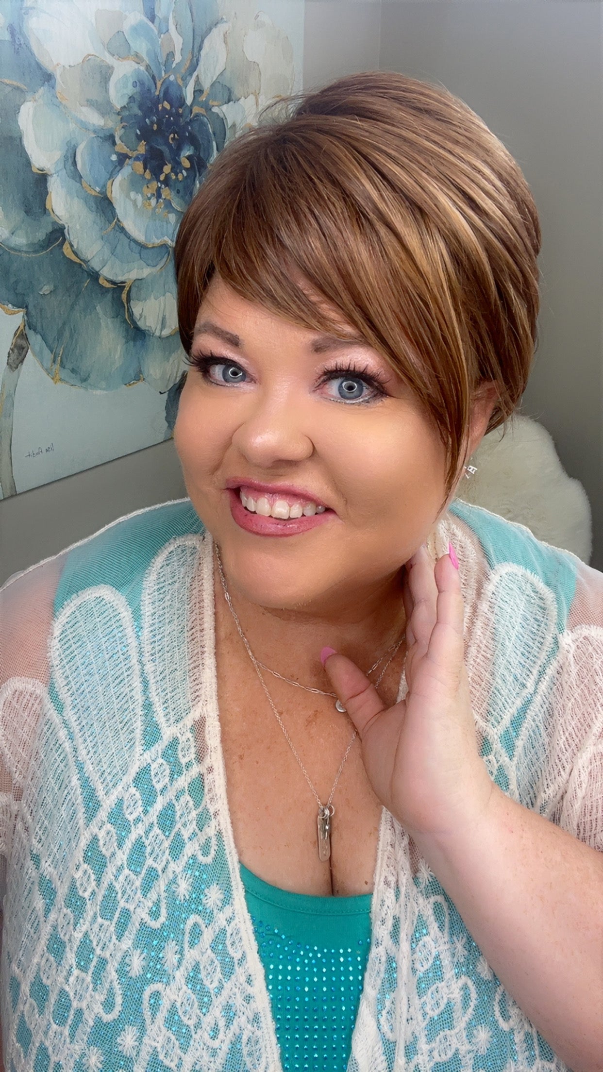 ALICE STRAWBERRY AUBURN HS Luxury Wig *Sample A NOT RETURNABLE*