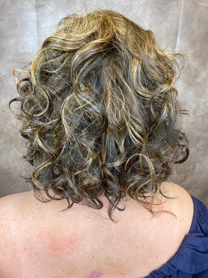 EVIE – Luxury Wig by Chic Lifestyle Shown in Toasted Caramel.