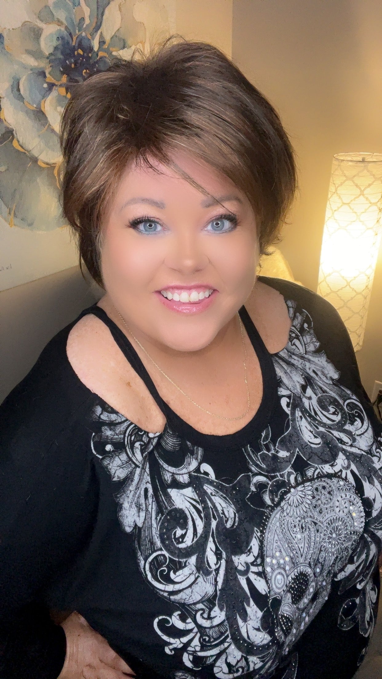 CHERYL CHERRYWOOD NHS Premium Luxury Wig *Sample A NOT RETURNABLE* NV1