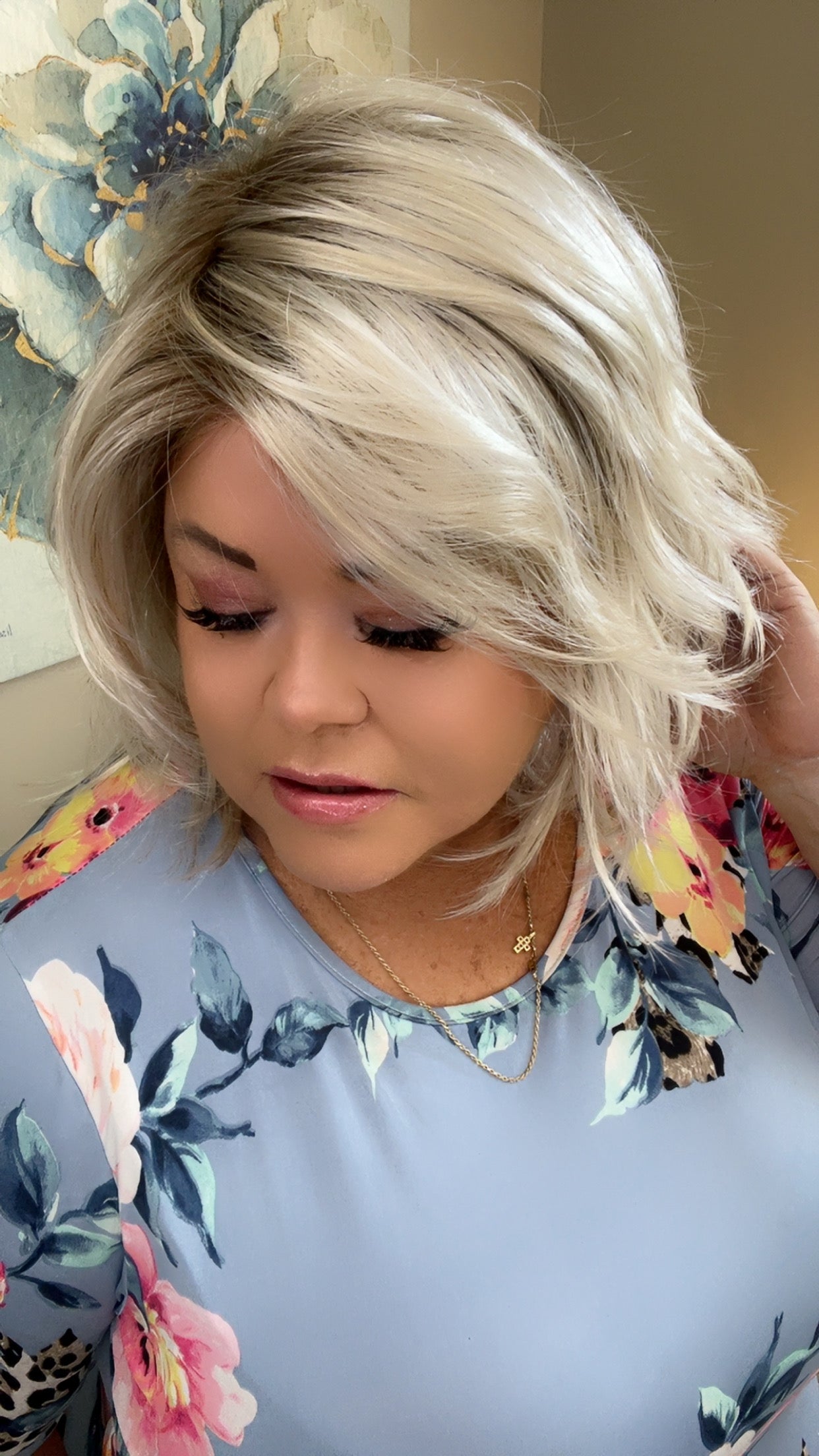 MERRICK HONEY CREAM BELLINI NHS SIG SIPS Luxury Wig *SAMPLE A* NOT RETURNABLE