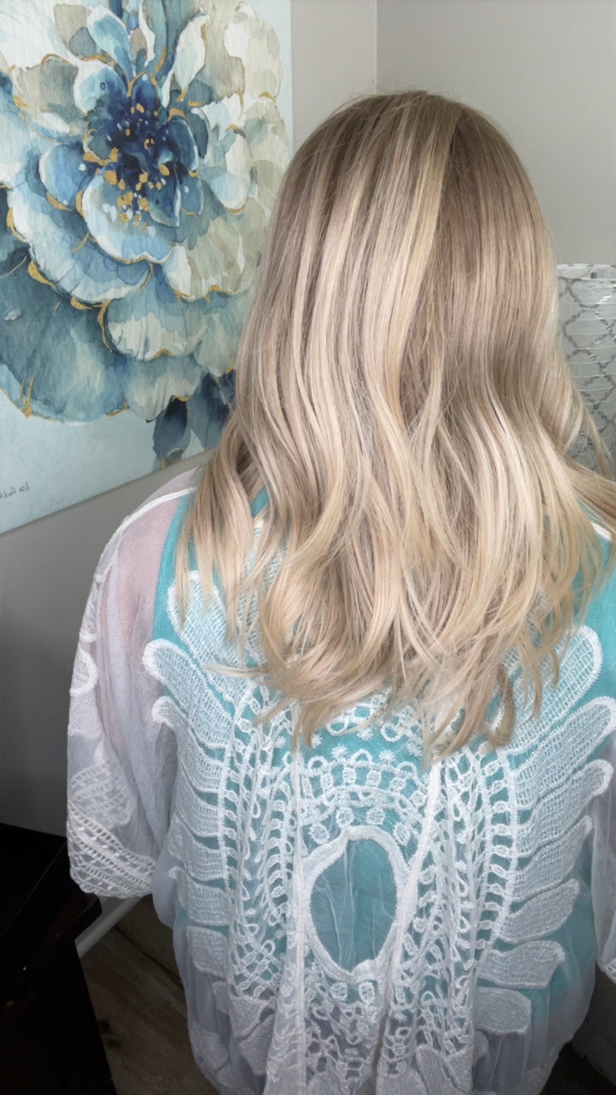 SASHA HANDTIED HUMAN HAIR WIG LIKE NEW